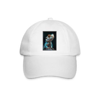 Lézard des lézards - Casquette classique - blanc/blanc - Devant