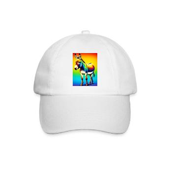 Donkey Mule - Baseball Cap - white/white - Front