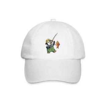 Pêcheur manchot - Casquette classique - blanc/blanc - Devant