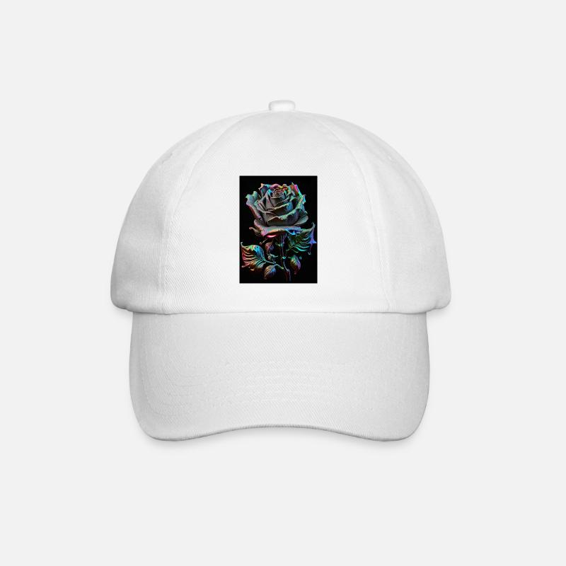 Rainbow Rose Metallic - Casquette classique - blanc/blanc