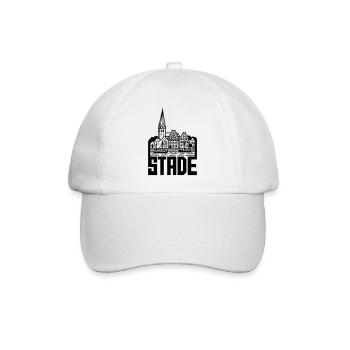 Monument Stade Silhouette - Casquette classique - blanc/blanc - Devant