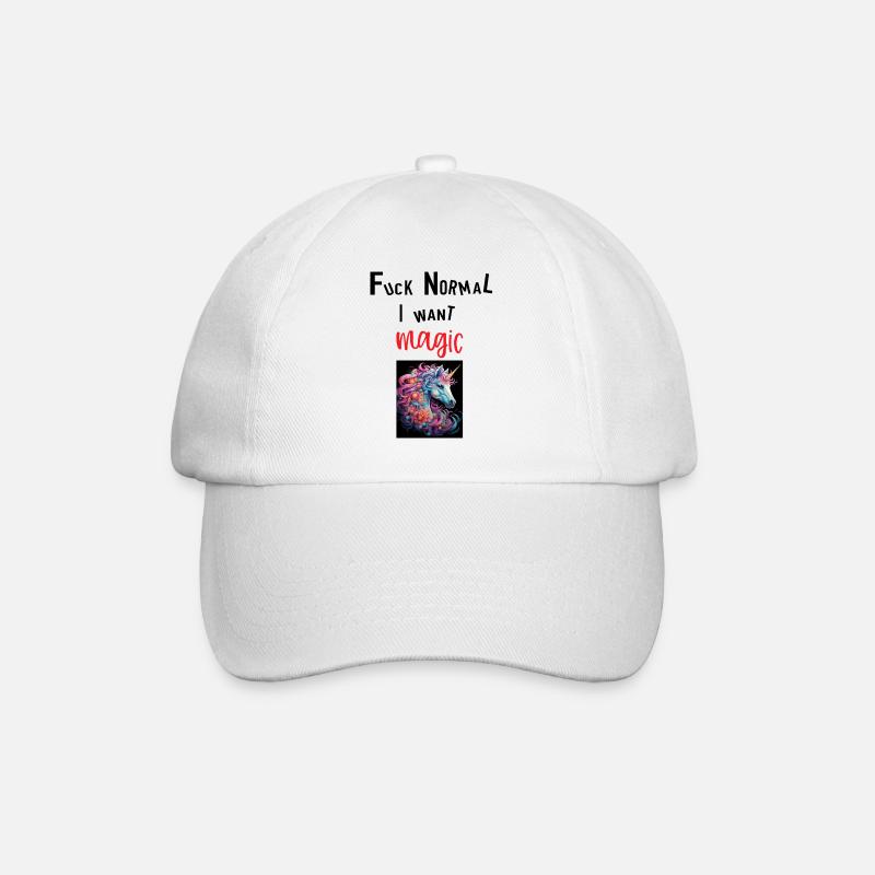 Magic - Baseball Cap - white/white