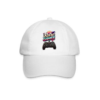 Manette Retro Gamer Neon - Casquette classique - blanc/blanc - Devant