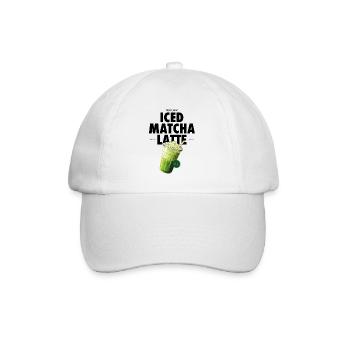 Matcha - Baseball Cap - white/white - Front