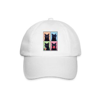 Cats Bombay Cat - Casquette classique - blanc/blanc - Devant