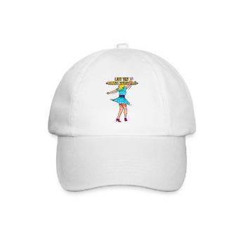 Dancing Girl - Dance Lifestyle - Baseball Cap - white/white - Front
