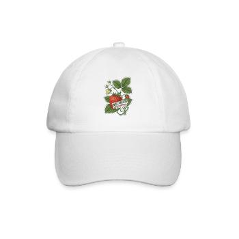 Vintage Botanical Wildberry Adventures - Baseball Cap - white/white - Front