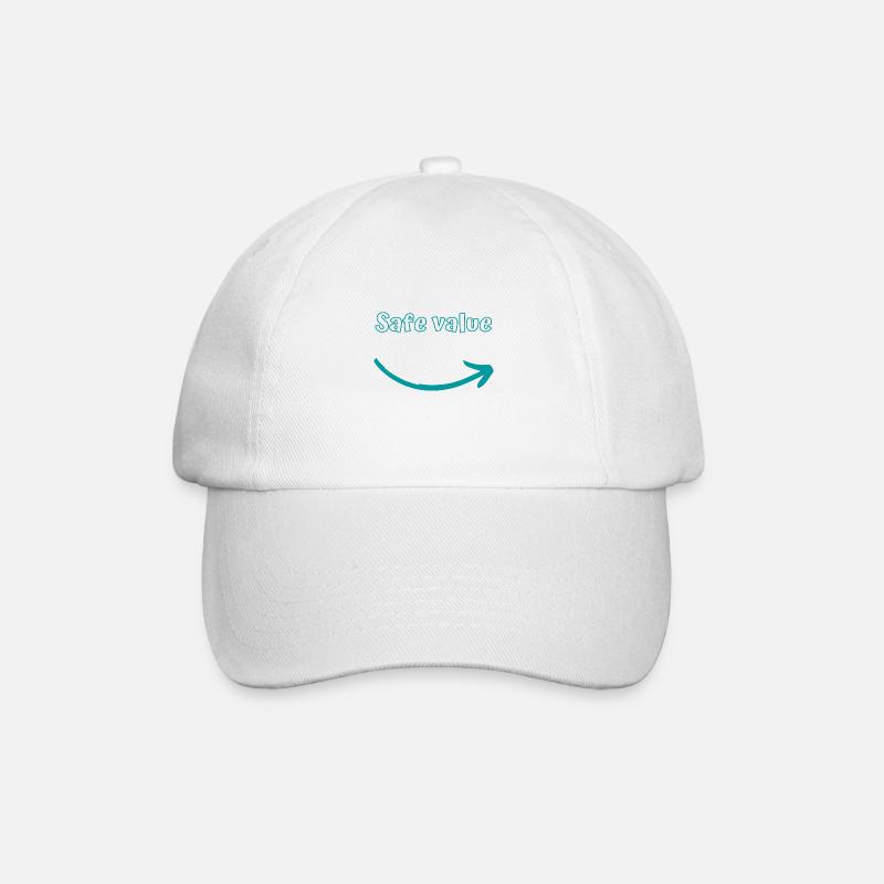 Sicherer Wert - Baseballkappe - Weiß/Weiß