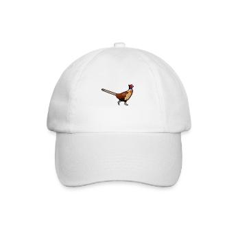 Faisan Forêt à motifs de la Forêt-Noire - Casquette classique - blanc/blanc - Devant
