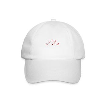 Love gauge 2 - Baseball Cap - white/white - Front