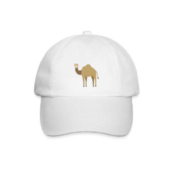 Dromadaire - Casquette classique - blanc/blanc - Devant