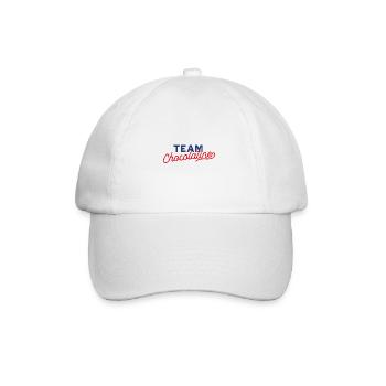 Team chocolatine - Casquette classique - blanc/blanc - Devant