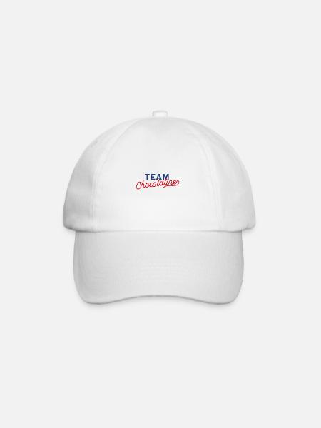Team chocolatine - Casquette classique - blanc/blanc