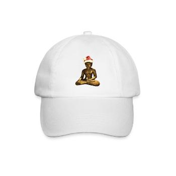 Xma's Buddha - Baseball Cap - white/white - Front