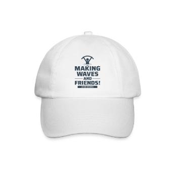 Water Aerobics Aquatic fitness Aqua Exercise - Baseball Cap - white/white - Front
