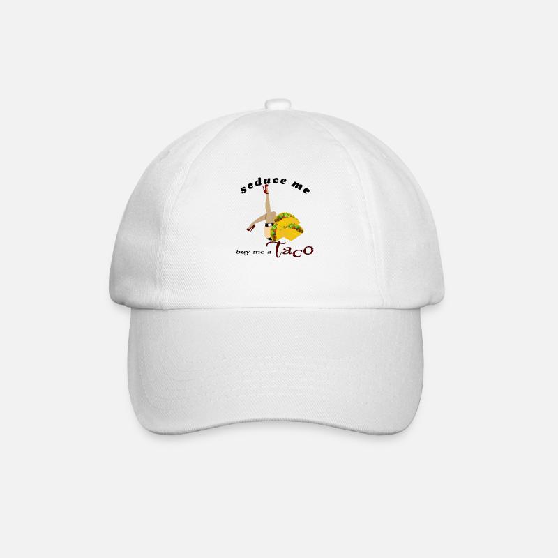 Taco - Baseballkappe - Weiß/Weiß