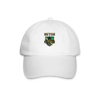 Sandzak concrete. Proud Sandzak fire - Baseball Cap - white/white - Front