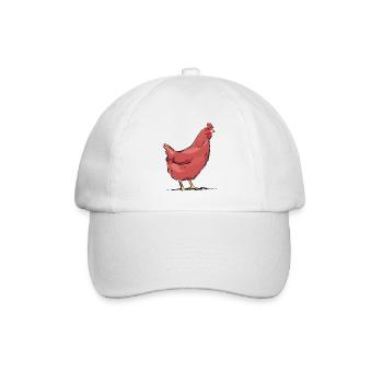 HEN - Baseball Cap - white/white - Front