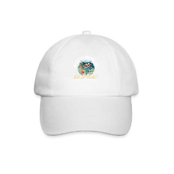 Aquarist Aquarium Hobbyist Aquarium Fish Holder - Casquette classique - blanc/blanc - Devant