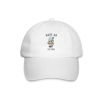 Have an nice day - Baseball Cap - white/white - Front