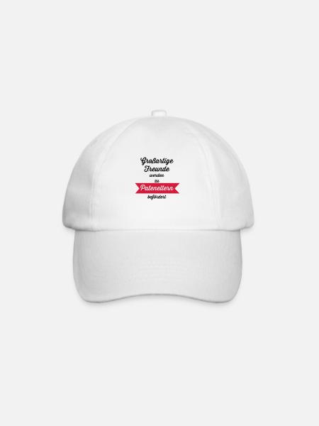 Großartige Freunde - Baseballkappe - Weiß/Weiß