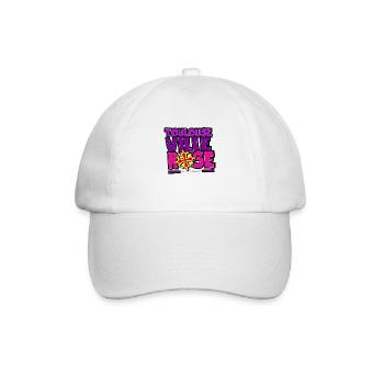 Toulouse - Ville rose - Casquette classique - blanc/blanc - Devant