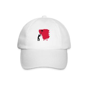 painter_aq2 - Casquette classique - blanc/blanc - Devant