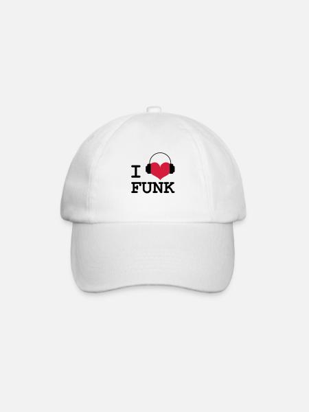 I Love Funk ! - Casquette classique - blanc/blanc