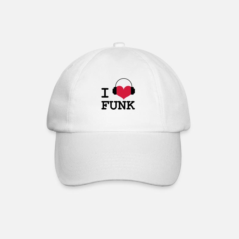 I Love Funk ! - Casquette classique - blanc/blanc