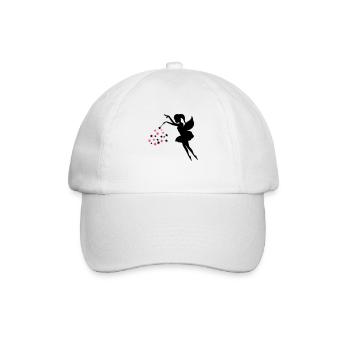 fee2 - Baseballkappe - Weiß/Weiß - Vorne