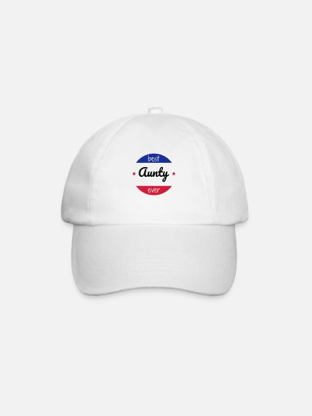 Oncle / Tante / Cousin / Cousine - Casquette classique - blanc/blanc