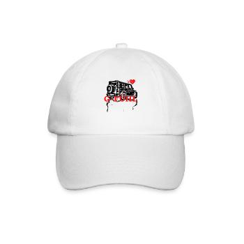 G Klasse / G-Fühl - Baseballkappe - Weiß/Weiß - Vorne