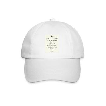 Palestine La palestine sort no était la guerre cadeau - Casquette classique - blanc/blanc - Devant