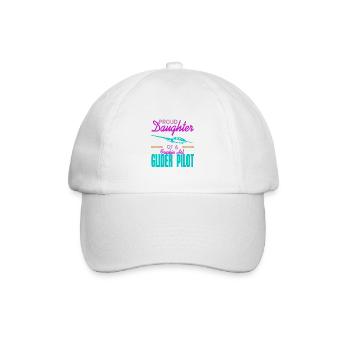 Gliding Glider pilots - Baseball Cap - white/white - Front