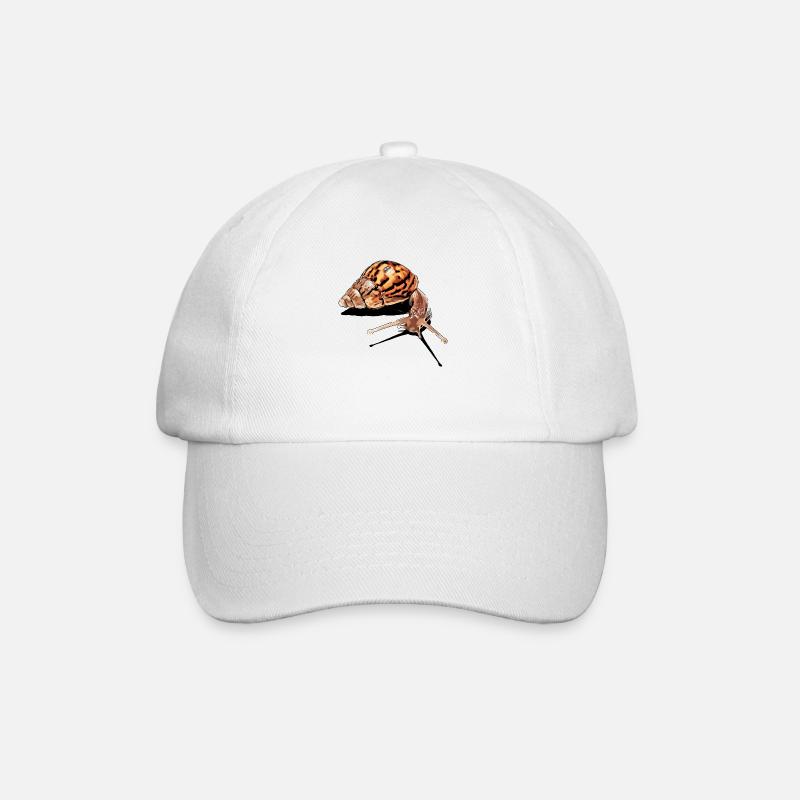 escargot - escargot - Casquette classique - blanc/blanc