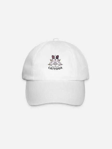 CATYOGA - Journée internationale du yoga 2022 - Casquette classique - blanc/blanc