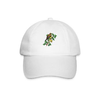 Oiseau coloré - Casquette classique - blanc/blanc - Devant