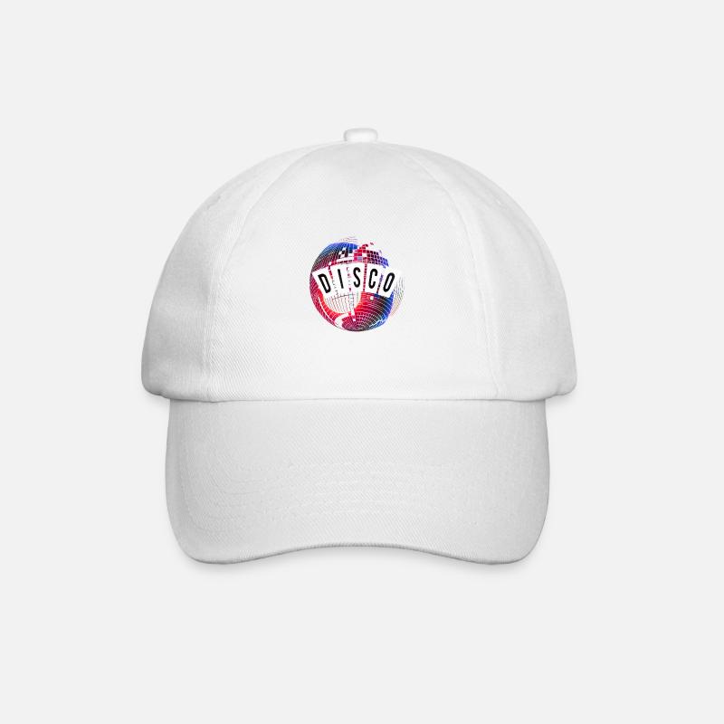 Disco 2 - Baseballkappe - Weiß/Weiß