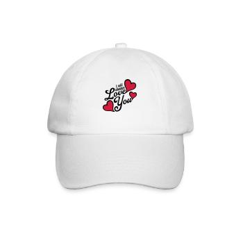 I will always love - Baseball Cap - white/white - Front