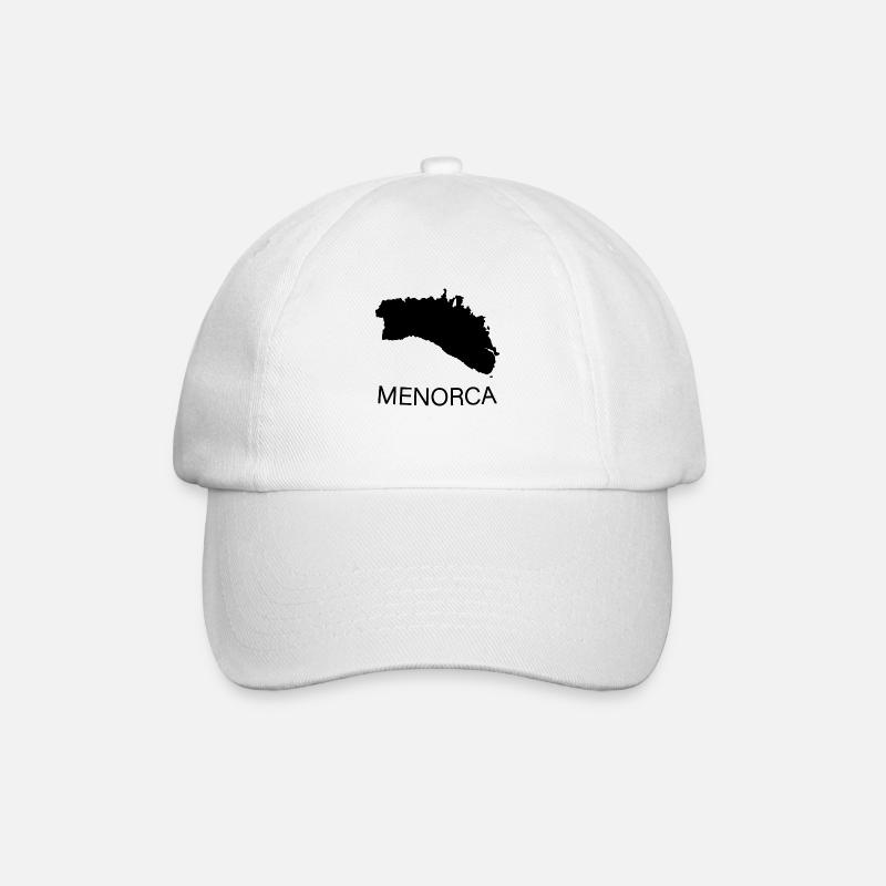 Menorca - Baseballkappe - Weiß/Weiß