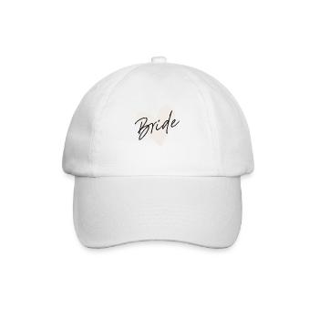 Mariée - Casquette classique - blanc/blanc - Devant