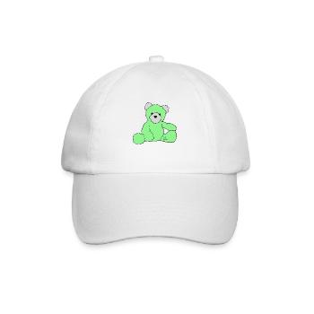 Teddy - Baseball Cap - white/white - Front