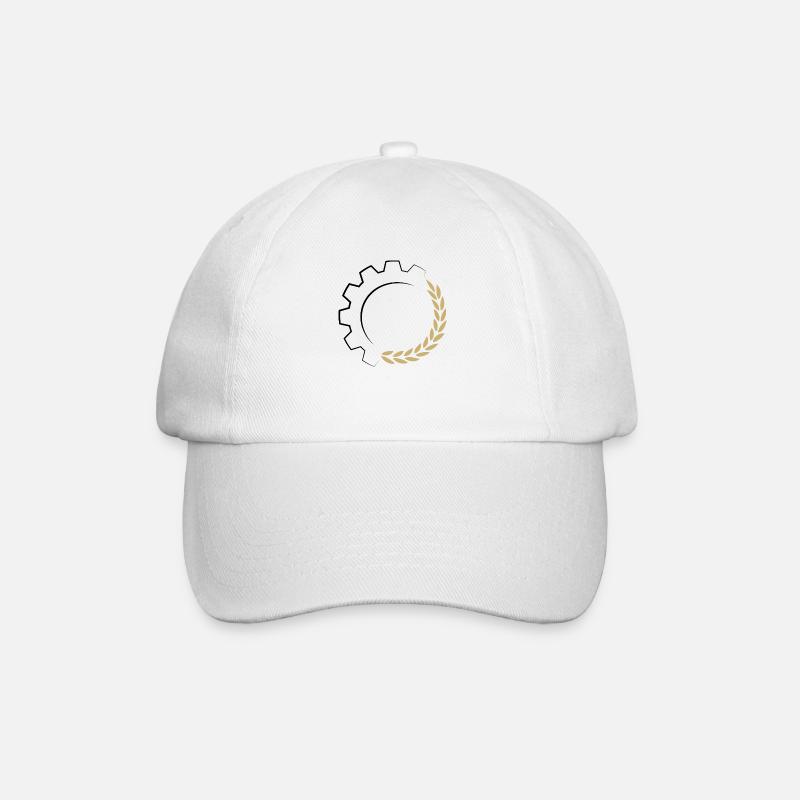Entrepreneurs de logo - Casquette classique - blanc/blanc