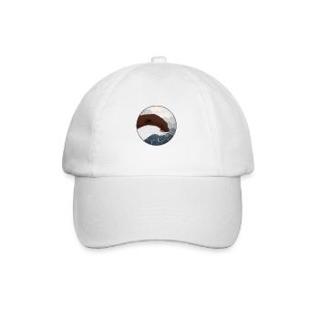 Loutre - Casquette classique - blanc/blanc - Devant