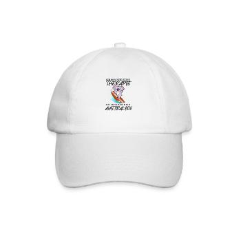Australia funny surfing gift idea koala cute - Baseball Cap - white/white - Front