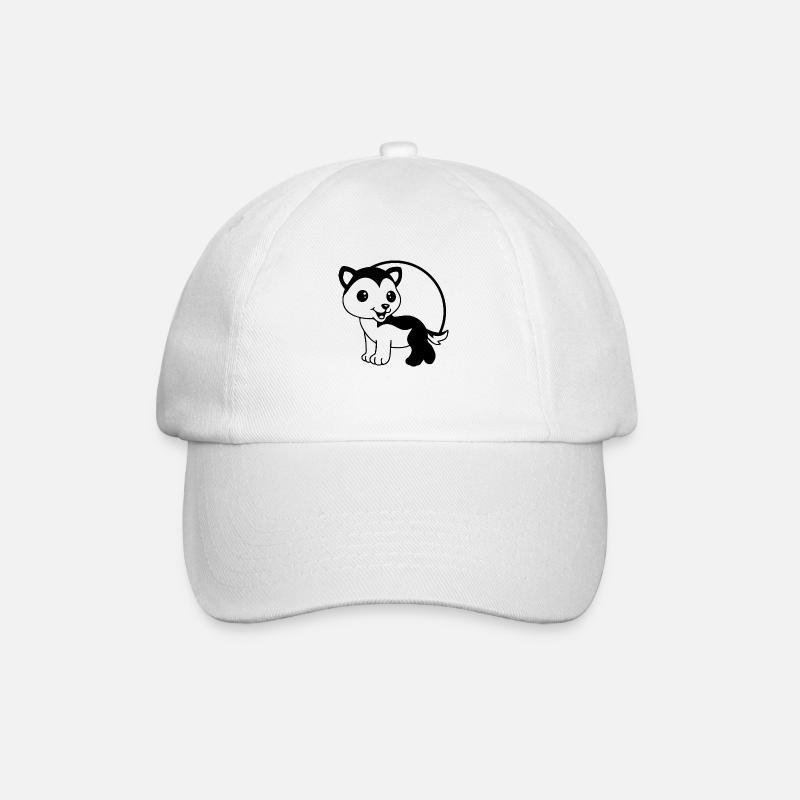 DOG CAT PET - Baseballkappe - Weiß/Weiß