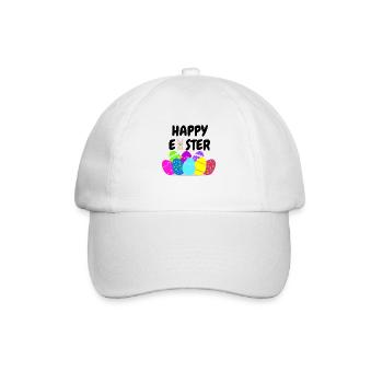 Joyeuses Pâques - Casquette classique - blanc/blanc - Devant