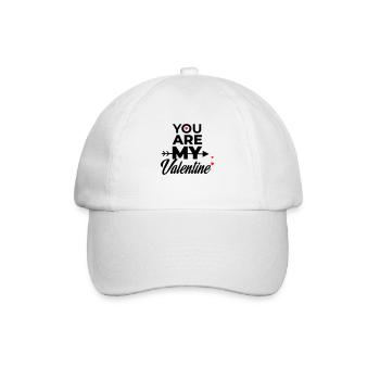 YOU ARE MY VALENTINE - Baseball Cap - white/white - Front