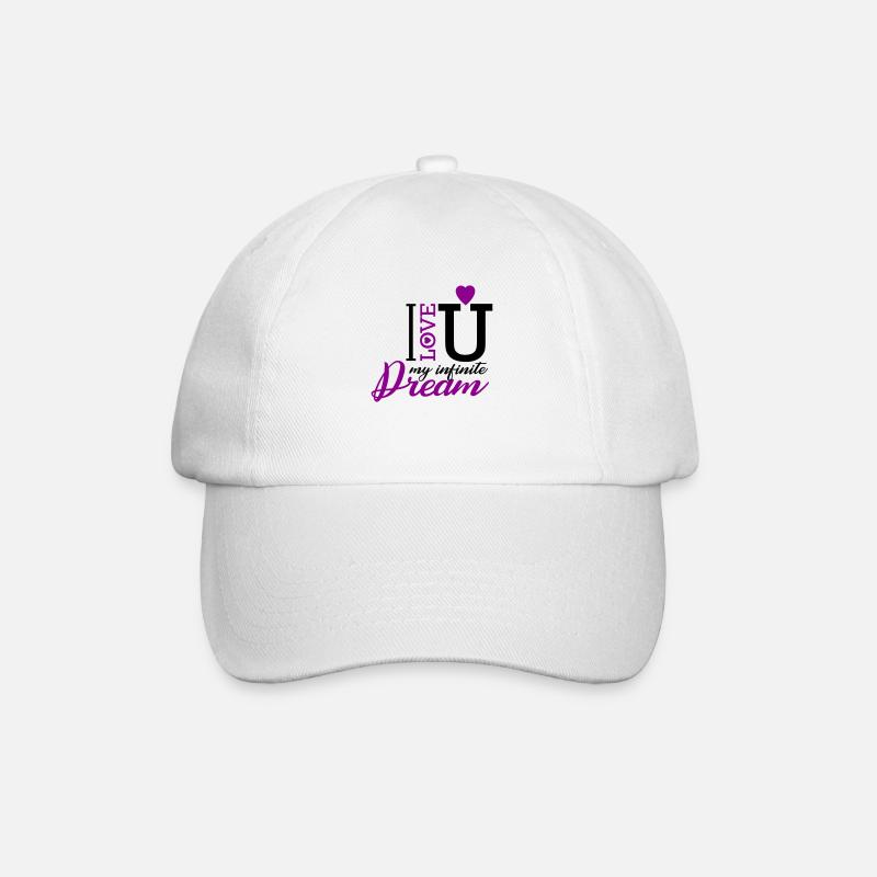 MON AMOUR DE RÊVE INFINI - Casquette classique - blanc/blanc