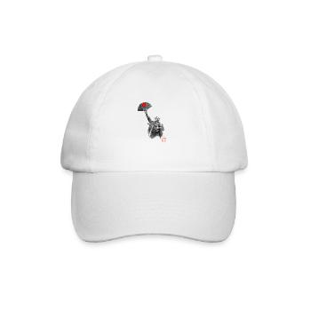 Kopf hoch, Shogun - Baseballkappe - Weiß/Weiß - Vorne